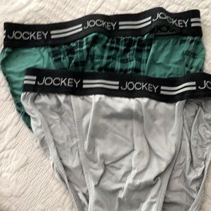 2 pair jockey men’s athletic briefs L